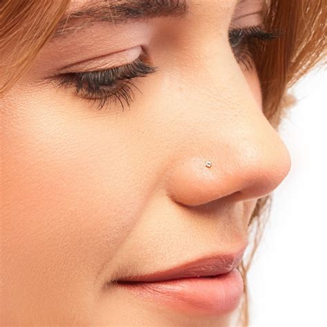 small nose ring|very small nose studs.